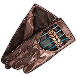 Guantes de piel basta de la pistolera relic icon