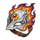 Masque de bête enflammée du maître forgeron relic icon