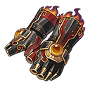 Gantelets en acier fin du maître forgeron relic icon